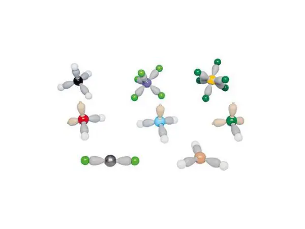 Moleculaire vormen 8 modellen