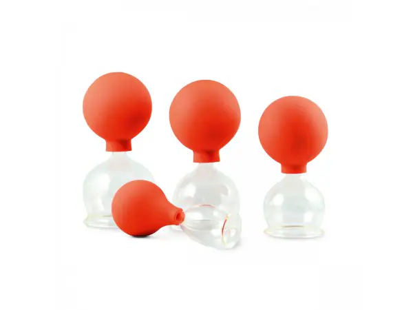 Glazen Cupping Set 40-60 mm (3 stuks)