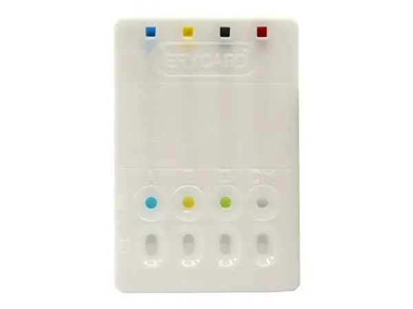 Erycard Bloedgroep Testen (24 stuks)